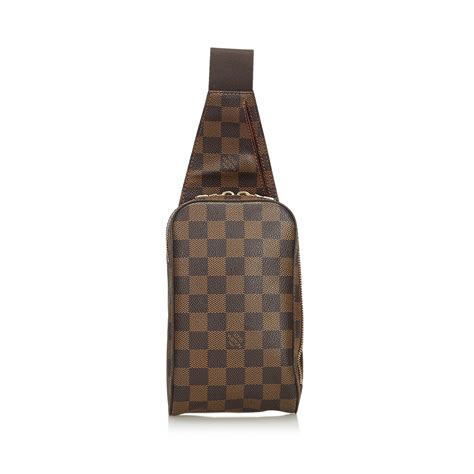 Louis Vuitton Geronimos Damier Ebene Brown .